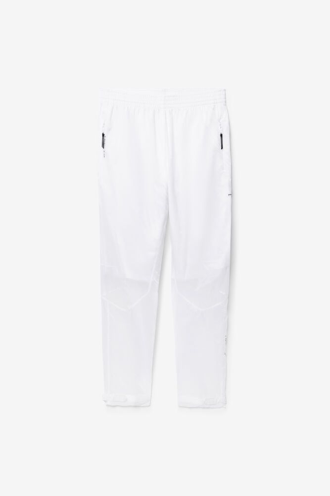 Fila Pants Mens White - Vega Wind - Philippines 6328174-VJ